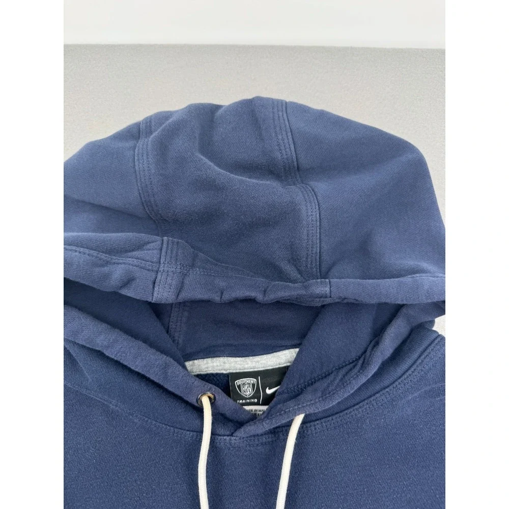 Nike New England Patriots NFL Football Pullover Hoodie Navy Blue Men L Blokecore